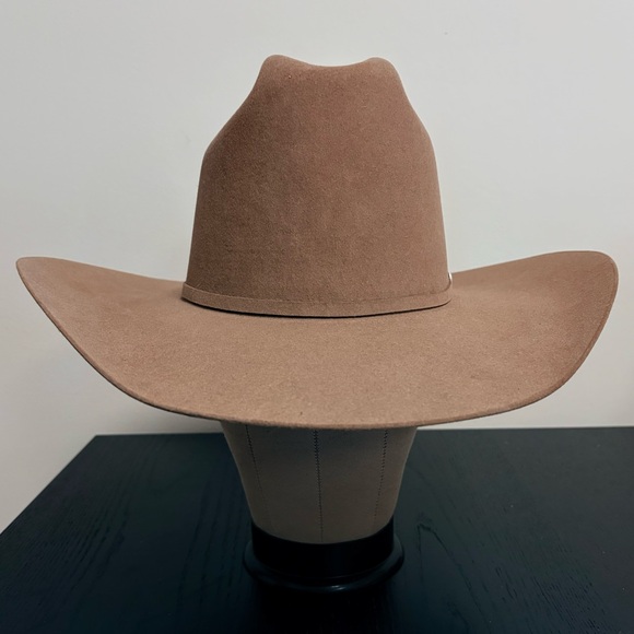 NEW!! Stetson Mezcal 6X Cowboy Hat. Size 7 1/4. Color Sahara (like a like mocha) - Picture 3 of 7